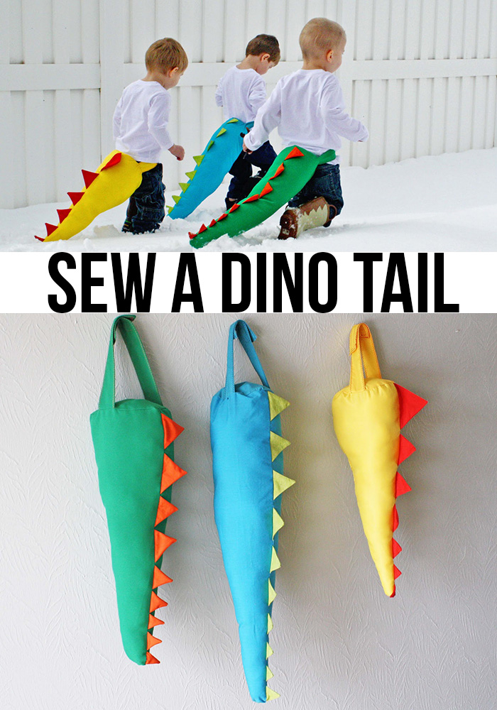 DIY Dino Tail Tutorial Pictures Photos And Images For Facebook 