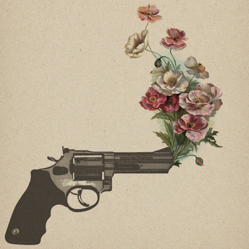 Gun Of Flowers Pictures, Photos, and Images for Facebook, Tumblr, Pinterest, and Twitter