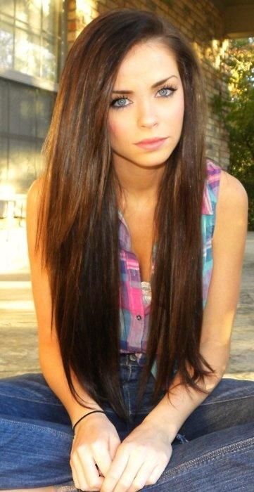 Perfect Straight Long Hair Pictures Photos And Images For