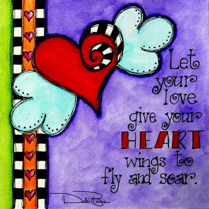 Let Your Love Give Your Heart Wings To Fly Pictures, Photos, and Images