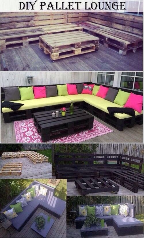DIY Pallet Lounge Pictures, Photos, and Images for Facebook, Tumblr