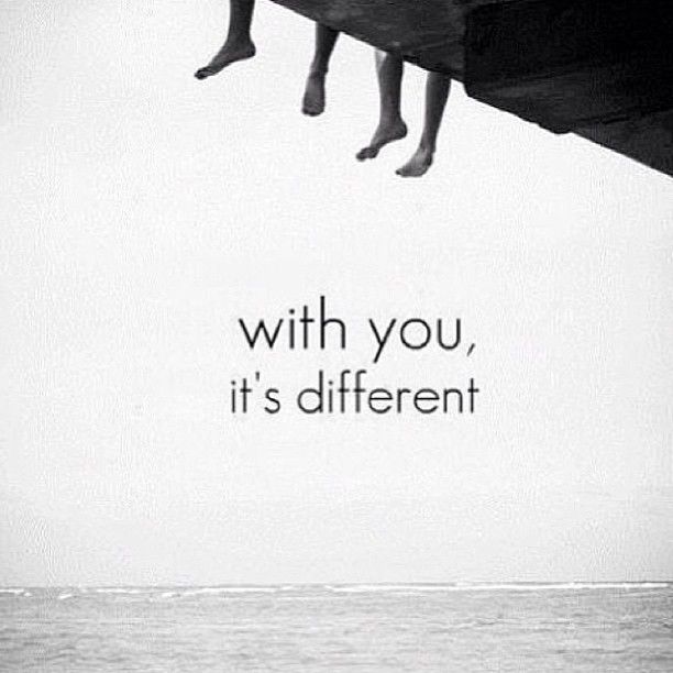 With You Its Different Pictures, Photos, and Images for Facebook