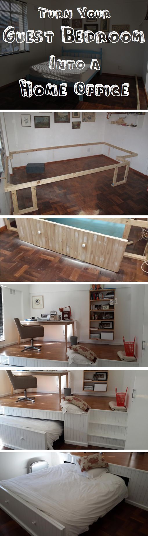 Turn Your Guest Bedroom Into A Home Office Pictures