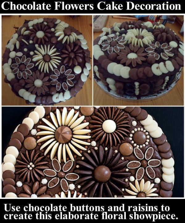 Chocolate Flower Cake Pictures, Photos, and Images for Facebook, Tumblr, Pinterest, and Twitter