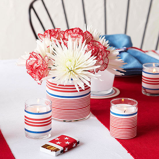 4th Of July Candle And Vase Wrap Pictures, Photos, and Images for Facebook, Tumblr, Pinterest