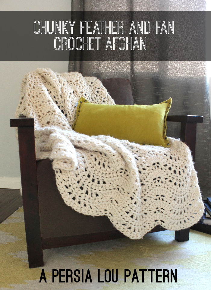 Feather And Fan Crochet Afghan Pictures, Photos, and Images for
