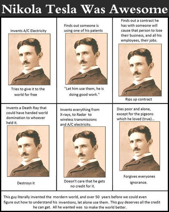 Nikola Tesla Was Awesome Pictures, Photos, and Images for Facebook