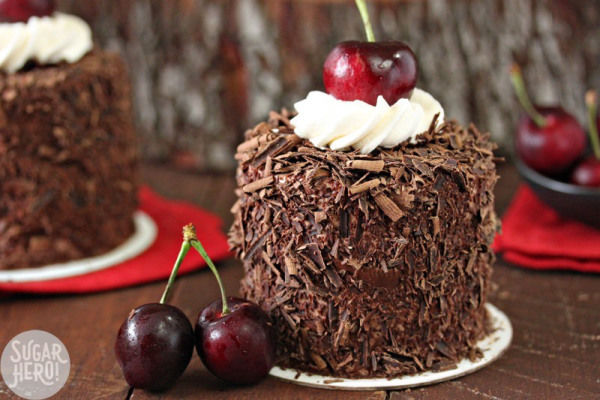 Black Forest Mini Cakes Pictures, Photos, and Images for