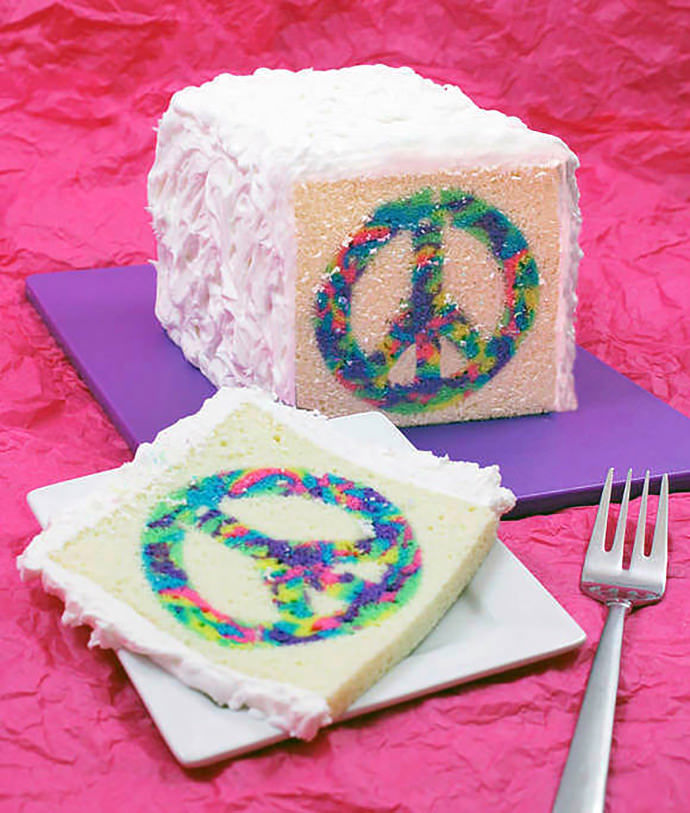 Colorful Peace Cake Pictures, Photos, and Images for