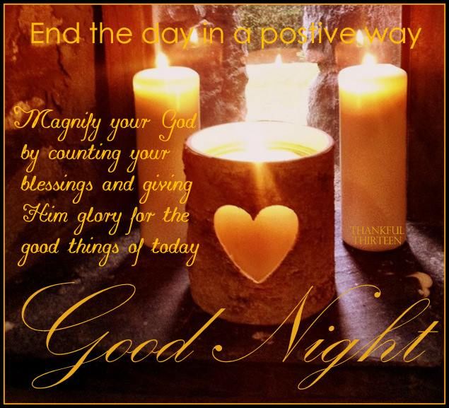 Goodnight End Your Day In A Positive Way Pictures, Photos, and Images