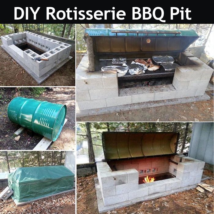 DIY Rotisserie BBQ Pit Pictures, Photos, and Images for Facebook