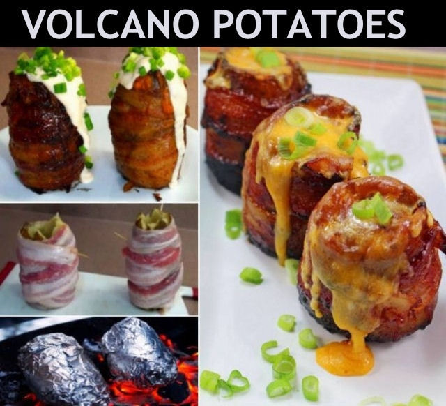 Volcano Potatoes Recipe Pictures, Photos, and Images for Facebook