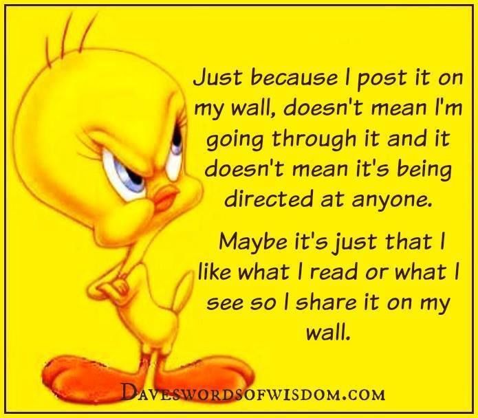 Just Because I Post It To My Wall Pictures, Photos, and Images for