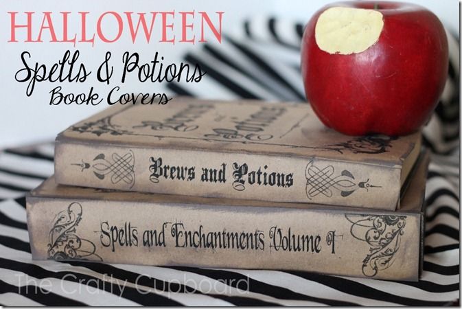 Halloween Spells & Potions Book Covers Pictures, Photos, and Images for