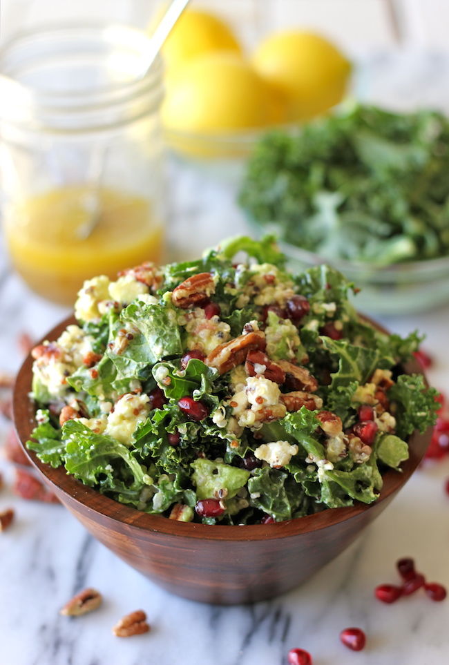 Kale Salad With Meyer Lemon Vinaigrette Pictures, Photos, and Images