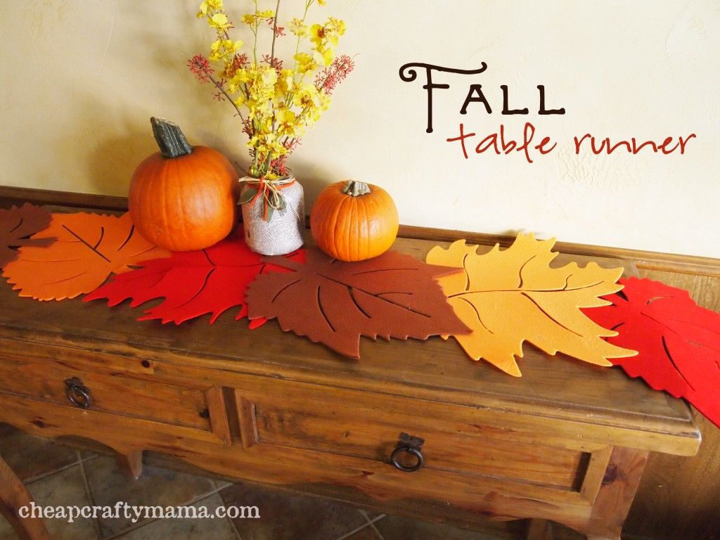 Fall Table Runner Pictures, Photos, and Images for Facebook, Tumblr, Pinterest, and Twitter
