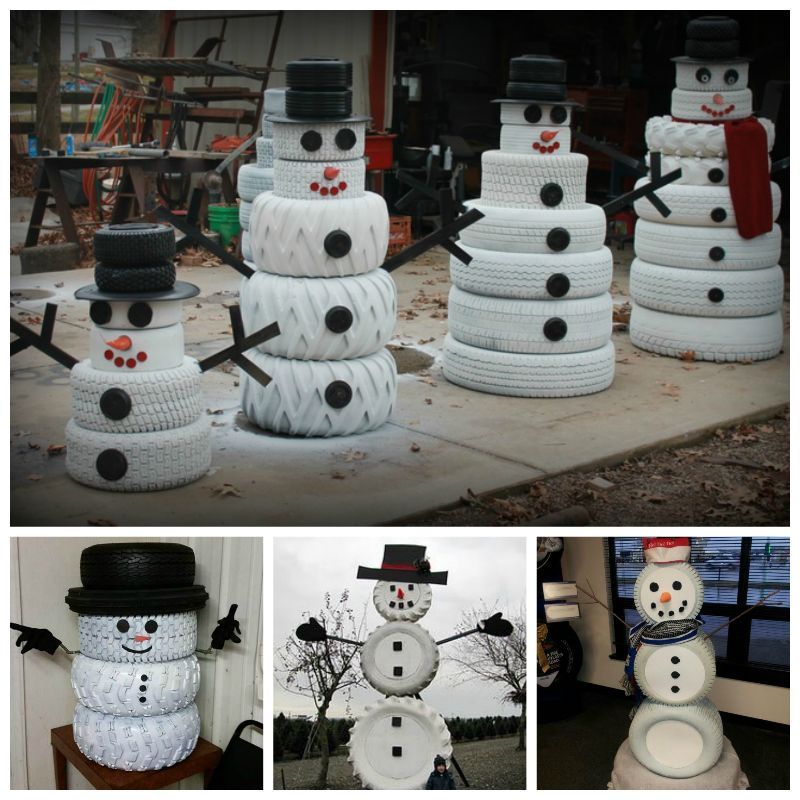 DIY Snowman Tires Pictures, Photos, and Images for Facebook, Tumblr