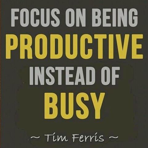 Focus On Being Productive Instead Of Busy Pictures, Photos 