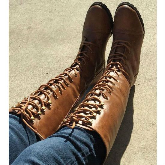 caldwell lace up combat boots