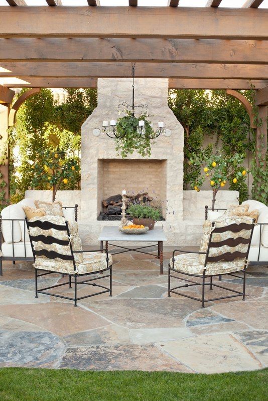 Pergola With Outdoor Fireplace Pictures, Photos, and Images for Facebook, Tumblr, Pinterest, and