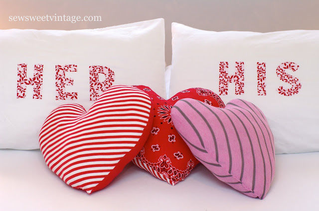Sweet His And Her Valentines Day Pillows Pictures Photos And