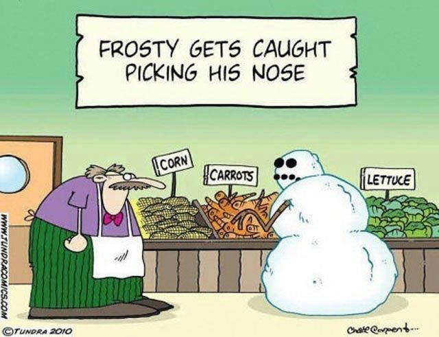 Frosty Gets Caught Picking His Nose Pictures, Photos, and Images for