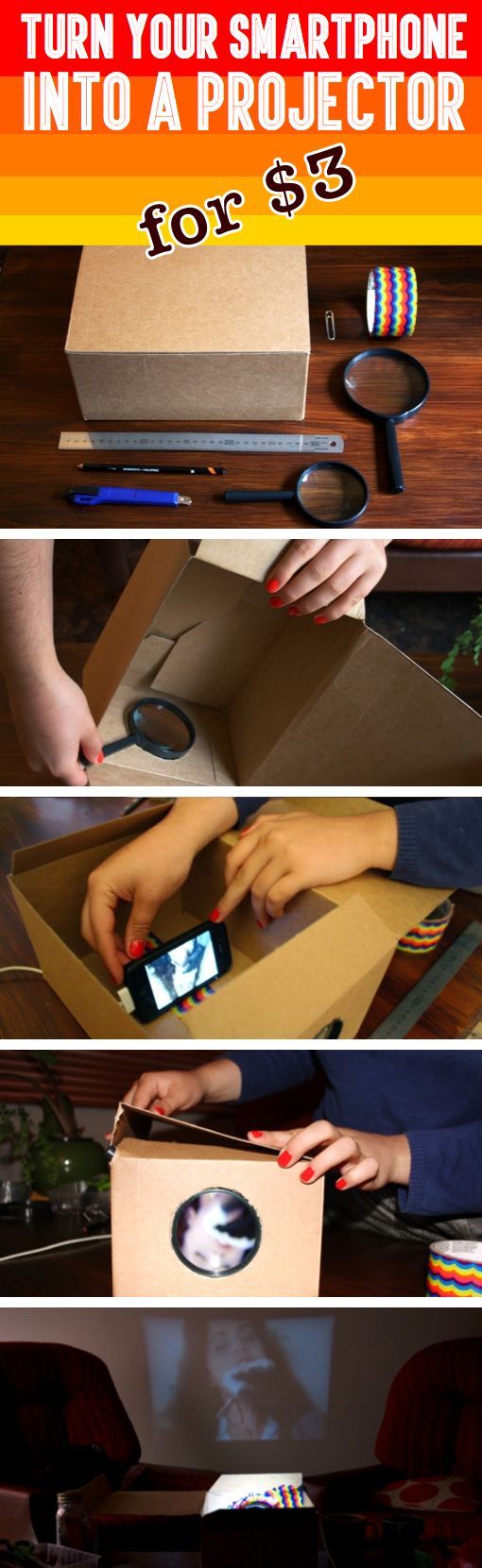 How To Turn Your Smartphone Into A Projector Pictures, Photos, and