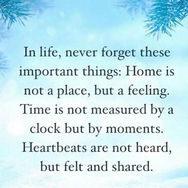 Home Is Not A Place, But A Feeling Pictures, Photos, and Images for