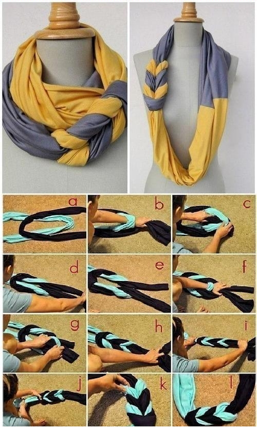 DIY Double Scarf DIY Double Scarf