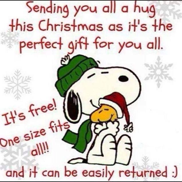 Sending You All A Hug This Christmas As It's The Perfect Gift For You