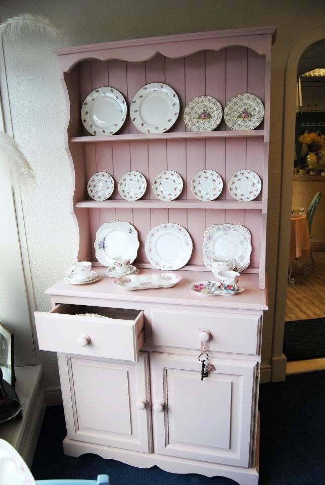 Pretty Pink Painted Hutch Pictures, Photos, and Images for Facebook