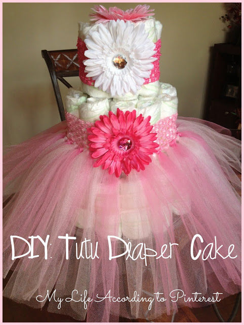 tutu diaper cake ideas