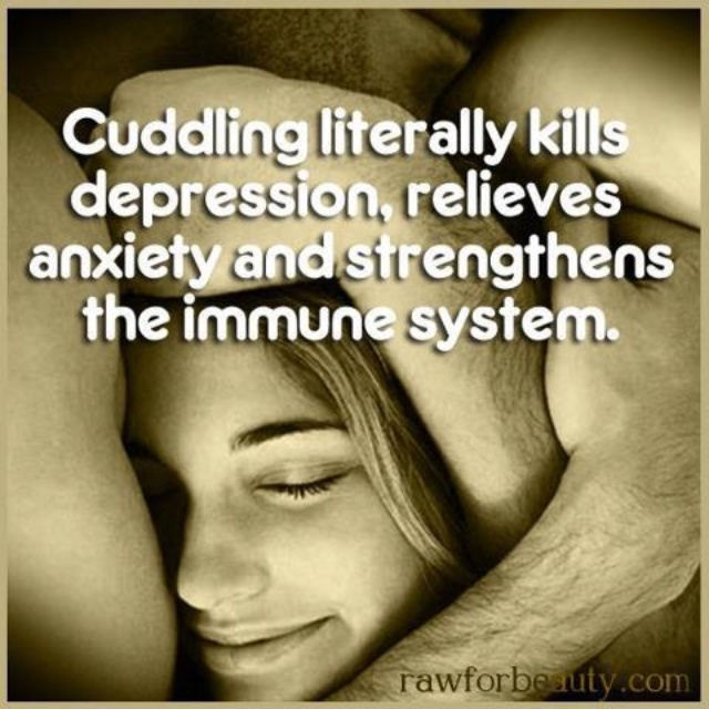 Cuddling Literally Kills Depression And Relieves Stress Pictures