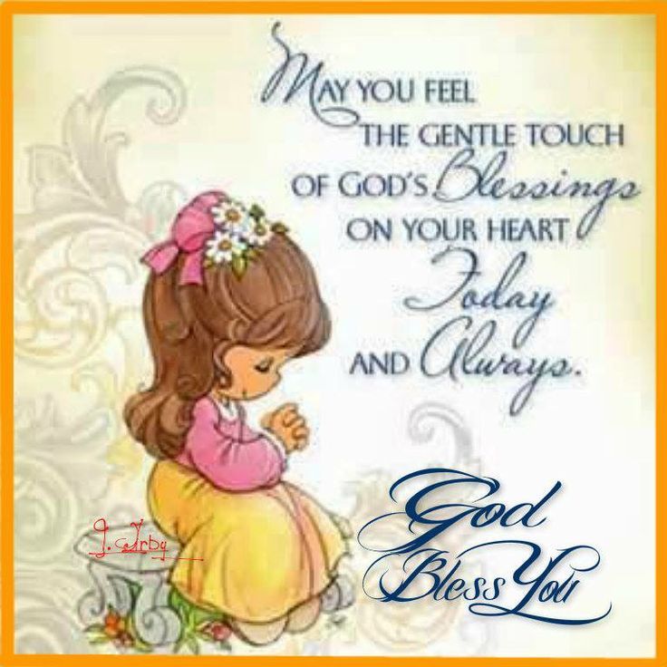 May You Feel The Gentle Touch Of God's Blessing... Pictures, Photos, and Images for Facebook