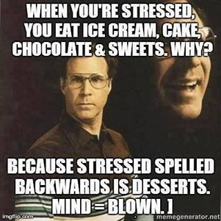 Stressed Spelled Backwards Is Desserts Pictures, Photos, and Images for