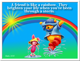 A Friend Is Like A Rainbow Pictures, Photos, and Images for Facebook