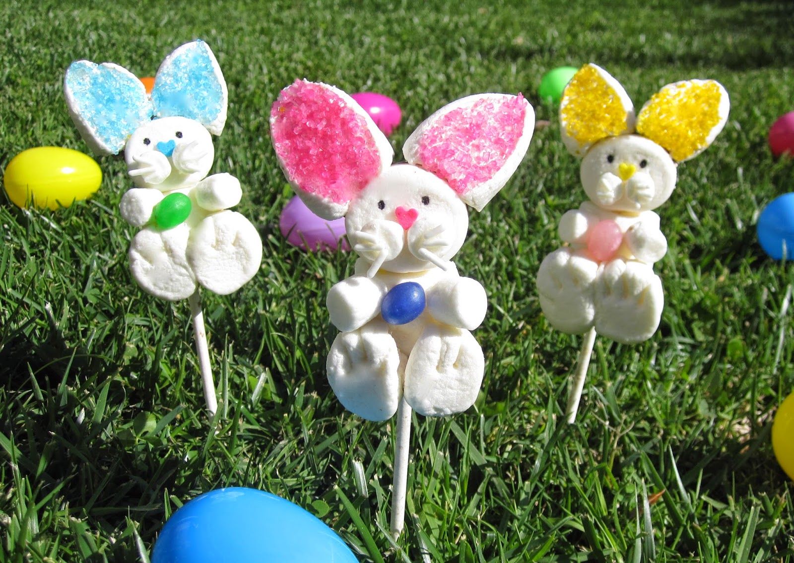 Easter Bunny Marshmallow Pops Pictures, Photos, and Images for Facebook