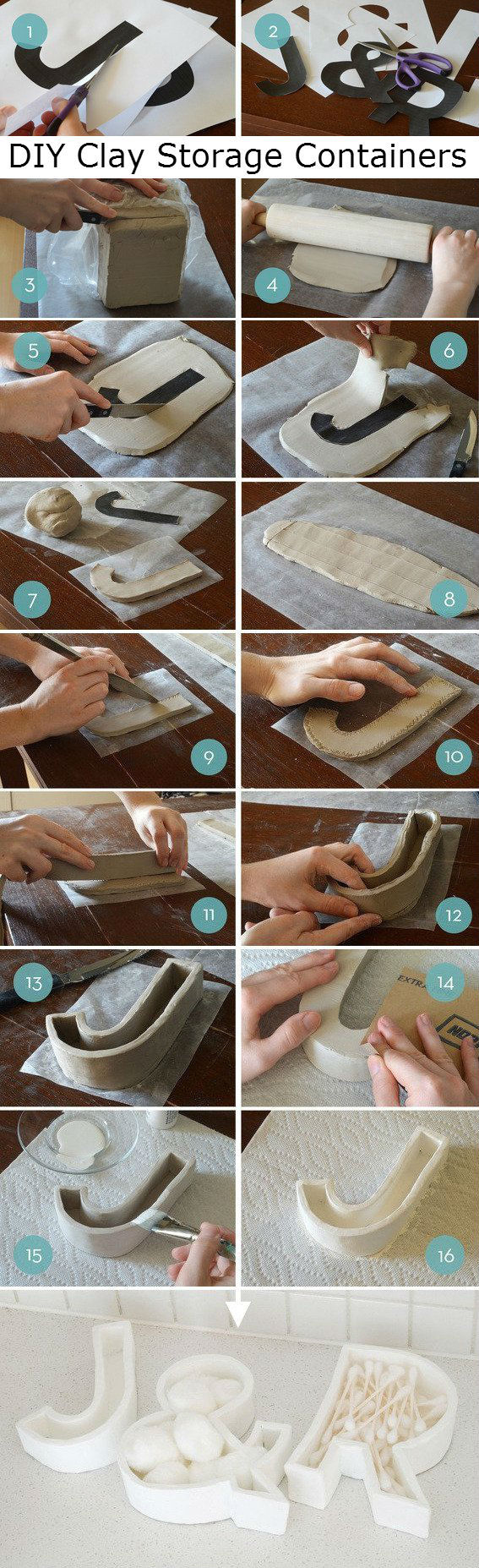 DIY Clay Storage Containers Pictures, Photos, and Images for Facebook