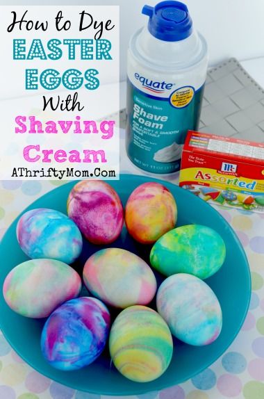 Dye Easter Eggs With Shaving Cream Pictures Photos And Images For 