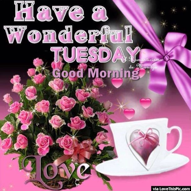 good morning tuesday