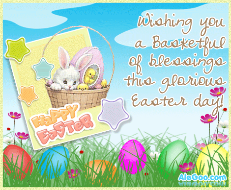 Wishing You A Basketful Of Blessings This Glorious Easter Day Pictures
