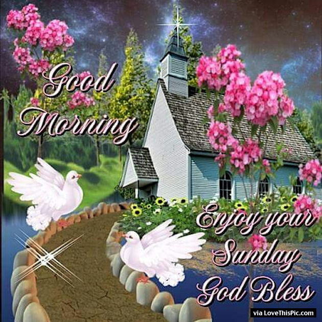 Enjoy Your Sunday Good Morning God Bless Pictures, Photos, and Images