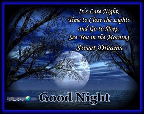 It's Late Night. Time To Close The Lights And Go To Sleep Pictures
