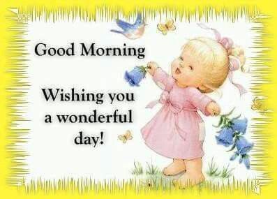 Good Morning, Wishing You A Wonderful Day Pictures, Photos, and Images ...