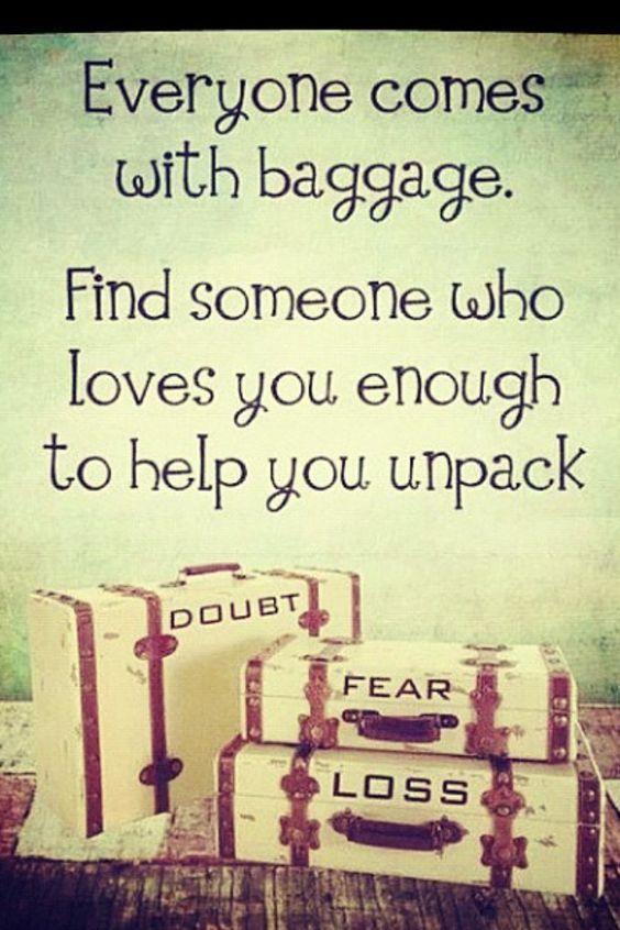 Everyone Comes With Baggage Pictures, Photos, and Images for Facebook