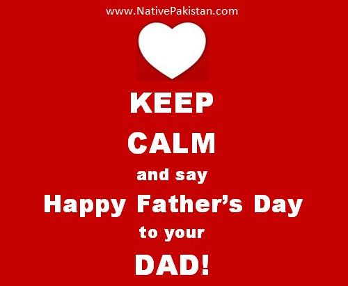happy fathers day to your dad