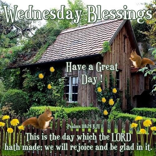 Good Morning, Happy Wednesday. I Pray That You Have A Safe And Blessed