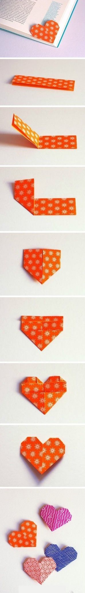 DIY Heart Bookmarks DIY Heart Bookmarks