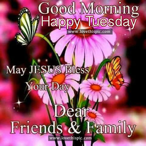 Good Morning, Happy Tuesday Dear Friends & Family Pictures, Photos, and