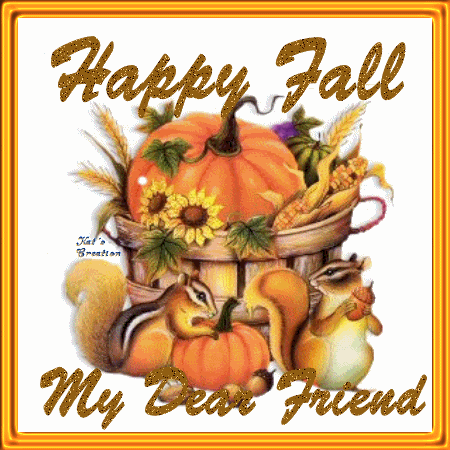 Happy Fall My Dear Friend Pictures, Photos, and Images for Facebook